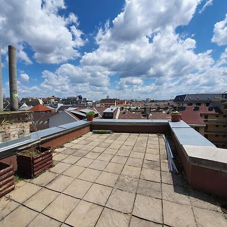 Master Apartment With Air Condition And Separated Rooftop Terrace Budapest Extérieur photo